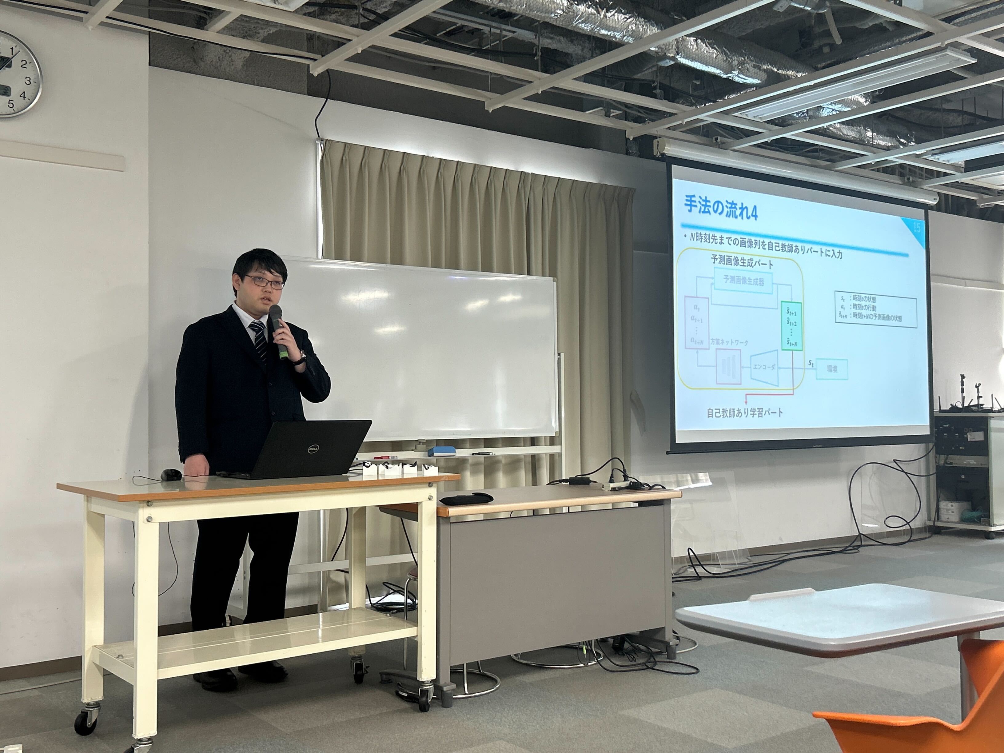 修士論文発表会に参加