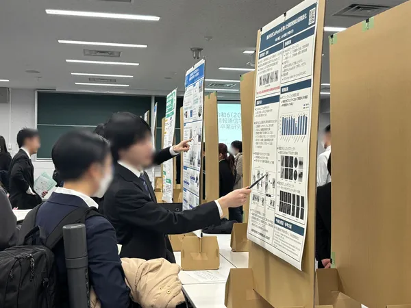 電子情報通信学会 東海支部　卒業研究発表会に参加
